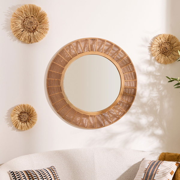 Διακοσμητικός Καθρέφτης Τοίχου (Φ91) A-S Zelie 215581