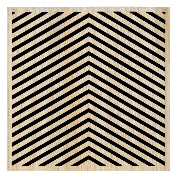 3D Πάνελ Τοίχου Ξύλινο (120x60) A-S Eileen Chevrons 215586