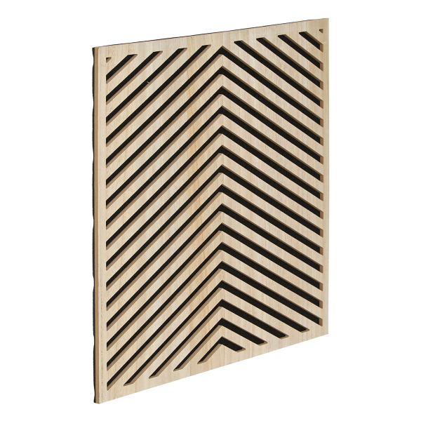 3D Πάνελ Τοίχου Ξύλινο (120x60) A-S Eileen Chevrons 215586