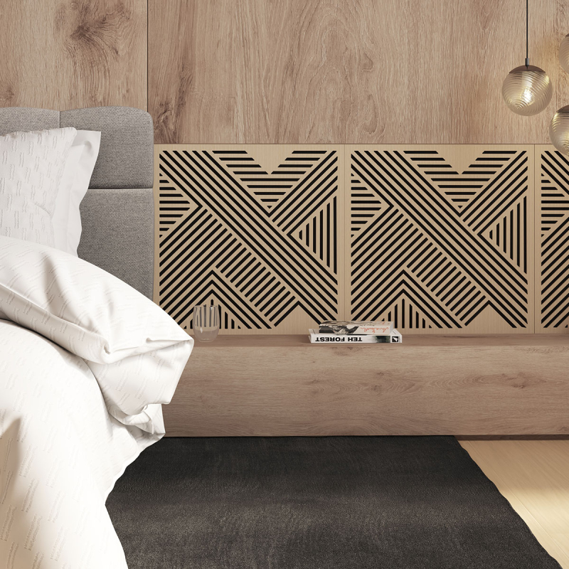 3D Πάνελ Τοίχου Ξύλινο (120x60) A-S Eileen Cross 215587