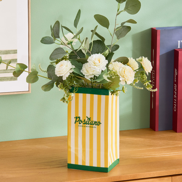 Διακοσμητικό Βάζο (12x10.3x22.4) A-S Positano Della Pasta 214125