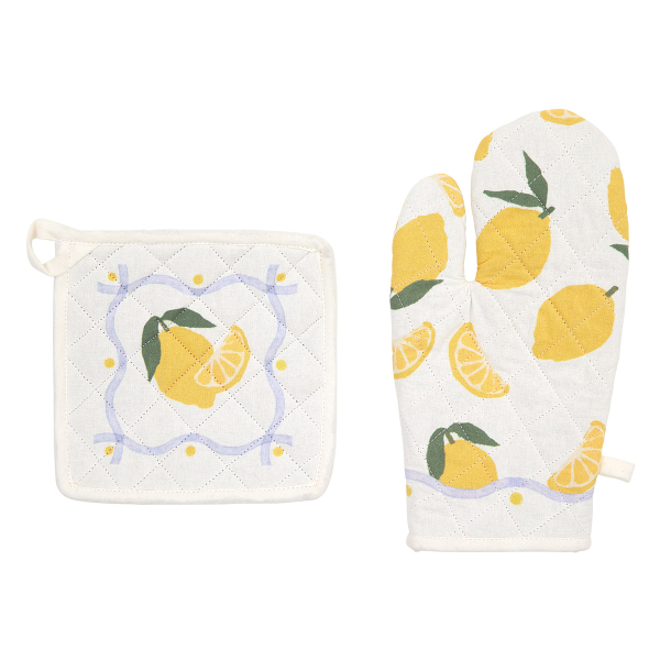 Γάντι + Πιάστρα Κουζίνας (Σετ) A-S Fruity 185261B
