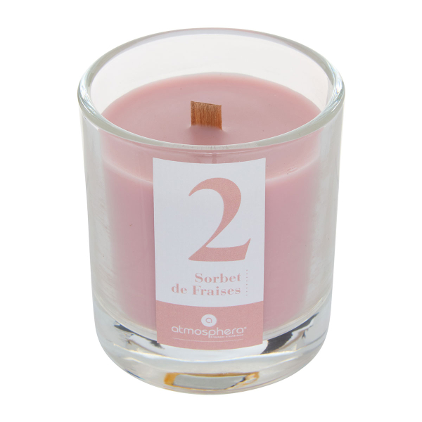 Κερί Αρωματικό 180gr (Φ8x9) A-S Numia Strawberry 214800B