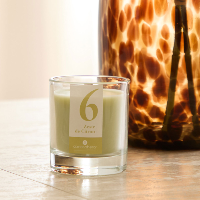 Κερί Αρωματικό 180gr (Φ8x9) A-S Numia Lemon Grass 214800F