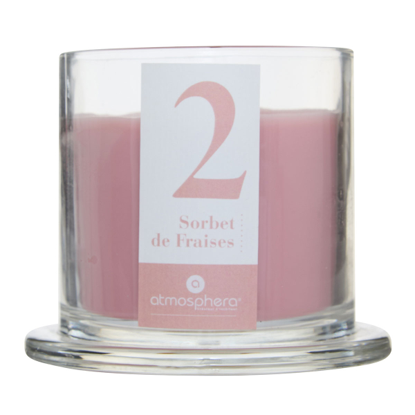 Κερί Αρωματικό 240gr (Φ11x14) A-S Numia Strawberry 214801B