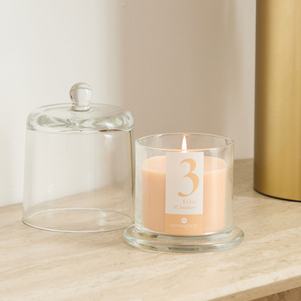 Κερί Αρωματικό 240gr (Φ11x14) A-S Numia Amber 214801C