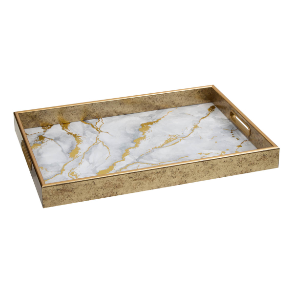 Δίσκος Διακόσμησης (44.7x31.6x4.5) A-S Calvi White Marble 215233A