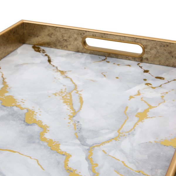Δίσκος Διακόσμησης (44.7x31.6x4.5) A-S Calvi White Marble 215233A