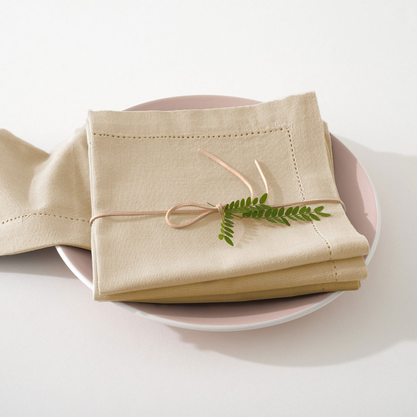 Πετσέτες Φαγητού (Σετ 4τμχ) A-S Jane Beige 146341A