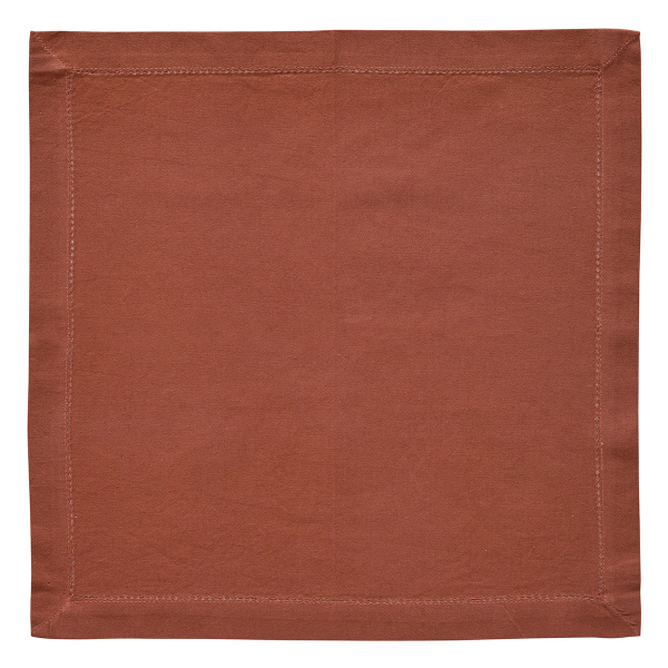 Πετσέτες Φαγητού (Σετ 4τμχ) A-S Jane Terracotta 146341C