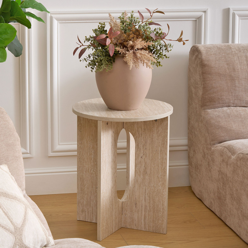 Βοηθητικό Τραπεζάκι (Φ40x50) A-S Anaya 213093