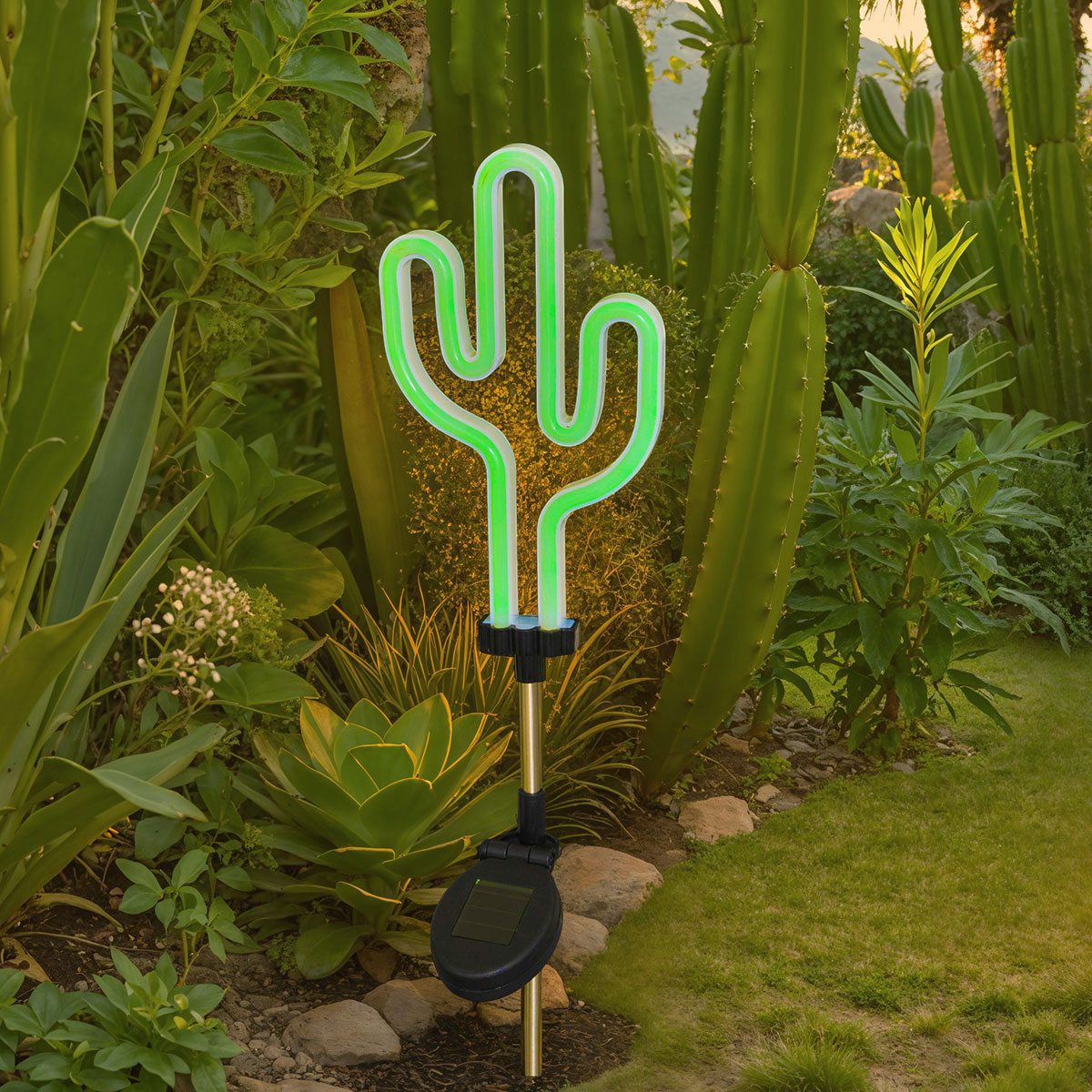 Ηλιακό Φωτιστικό Καρφωτό A-S Ludi 210379 Cactus