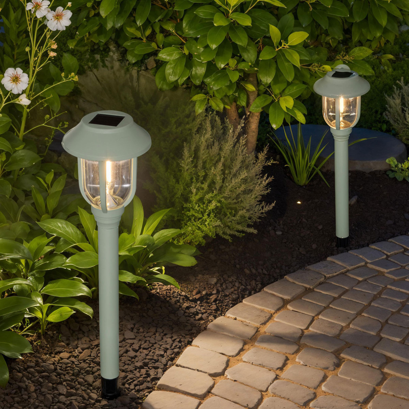 Ηλιακό Φωτιστικό Καρφωτό A-S Aoda 201373 Green