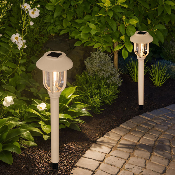 Ηλιακό Φωτιστικό Καρφωτό A-S Aoda 201373 Beige