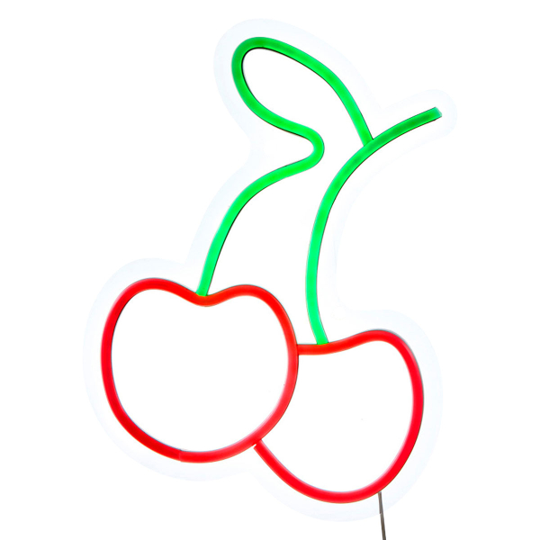 Διακοσμητικό Φωτιστικό Τοίχου LED Με USB A-S Fruity 214424A Cherry