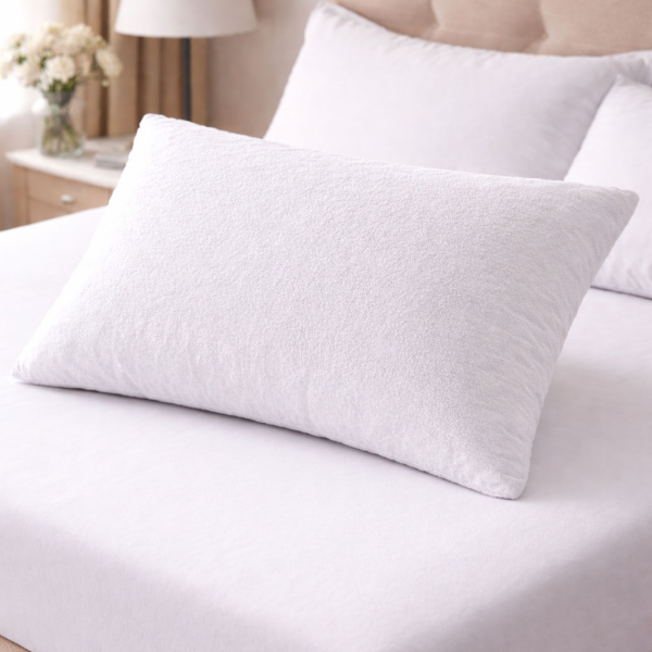 Ζεύγος Καλύμματα Μαξιλαριών (50x70) Αδιάβροχα Ravelia Terry