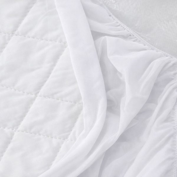 Κάλυμμα Στρώματος Διπλό (140x200+40) Αδιάβροχο Καπιτονέ Ravelia Με Φούστα Ύφασμα