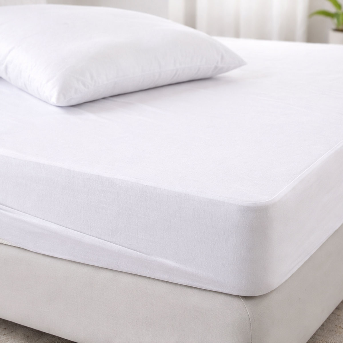 Κάλυμμα Στρώματος King Size (180x200+40) Αδιάβροχο Spitishop Pro Hotel Με Φούστα Ύφασμα Jersey