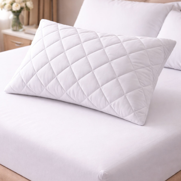 Ζεύγος Καλύμματα Μαξιλαριών (50x70) Αδιάβροχα Ravelia Καπιτονέ