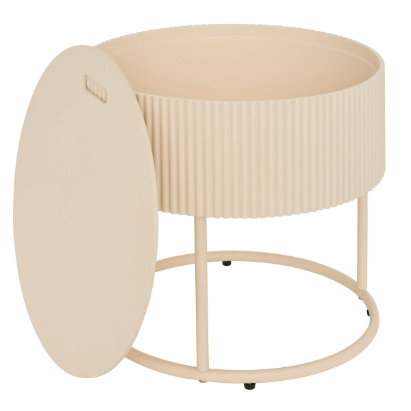 Βοηθητικό Τραπεζάκι Με Αποθηκευτικό Χώρο (Φ45x40.5) A-S Juna 213063A