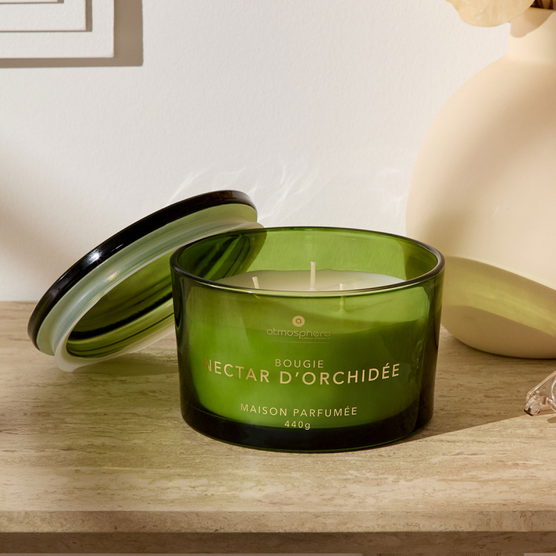 Κερί Αρωματικό 440gr (Φ13x9) A-S Glowy Orchid 214889F