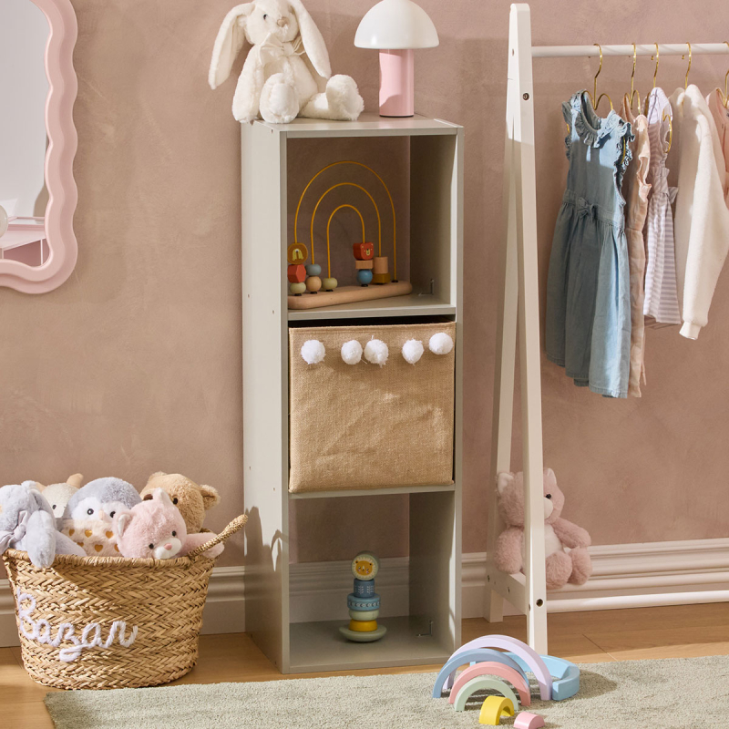 Παιδική Βιβλιοθήκη Δαπέδου (32.4x30x94.8) F-V Mix'n Modul Green 214455B