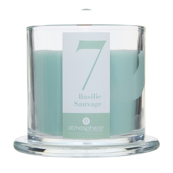 Κερί Αρωματικό 240gr (Φ11x14) A-S Numia Basil Grass 214801G