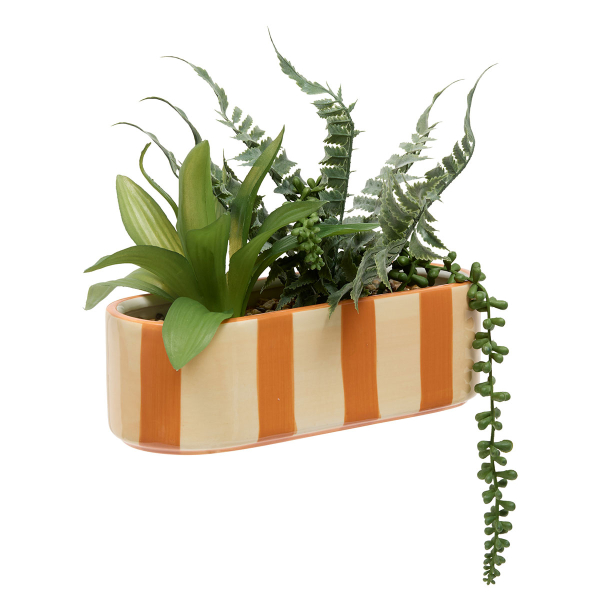 Τεχνητό Φυτό Σε Γλάστρα (31x22x24) A-S Poolside 214039 Orange