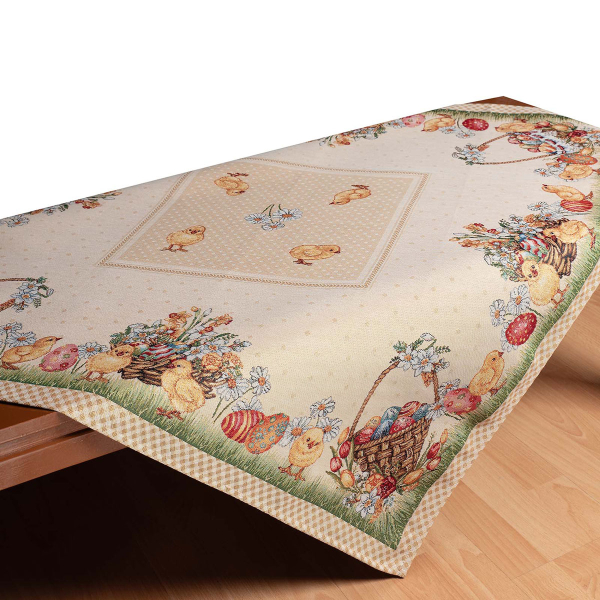 Πασχαλινό Καρέ (100x100) Silk Fashion Sweet Chick