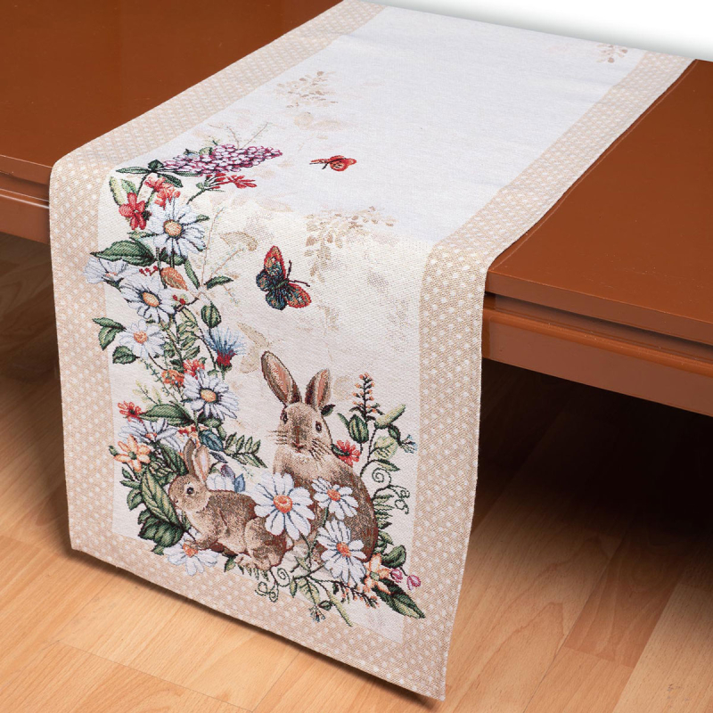 Πασχαλινή Τραβέρσα (45x140) Silk Fashion Alicia