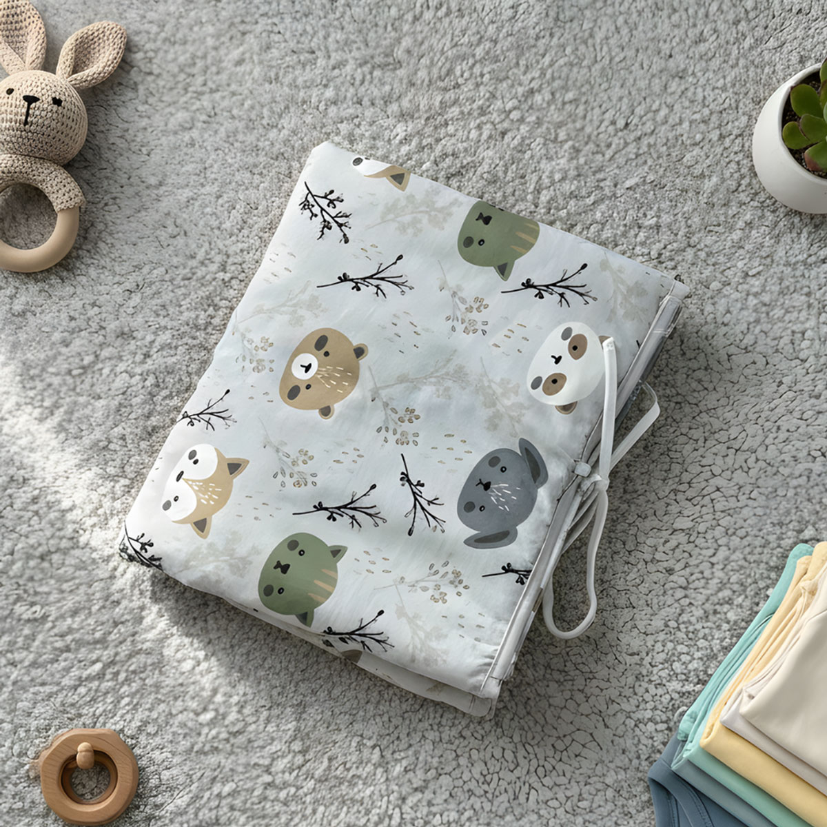 Αλλαξιέρα Ταξιδίου (70x50) Abo Forest