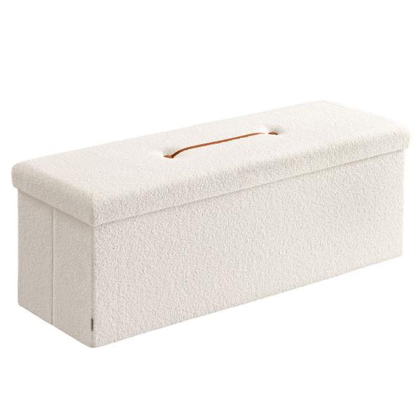 Ταμπουρέ Με Αποθηκευτικό Χώρο (110x38x38) Songmics LSF097W02