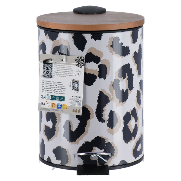 Κάδος Απορριμμάτων Μπάνιου (Φ17x24) T-D 3lt Serengeti 6579830