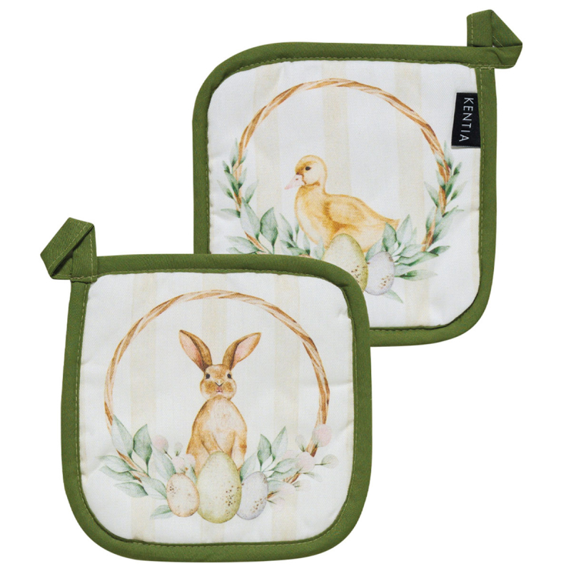 Πιάστρες Κουζίνας (Σετ 2τμχ) Kentia Loft Easter 26 05