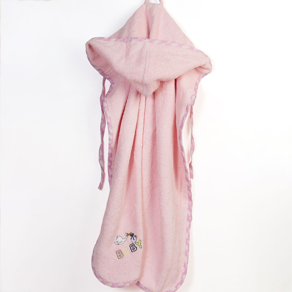 Βρεφική Κάπα (75x85) Dimcol Stork 192 Pink