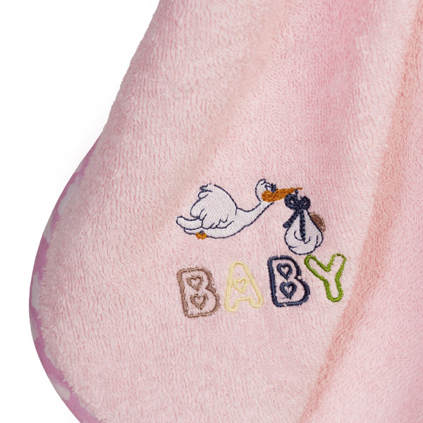 Βρεφική Κάπα (75x85) Dimcol Stork 192 Pink