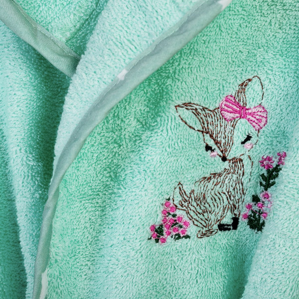 Βρεφικό Μπουρνούζι Dimcol Deer 199 Mint