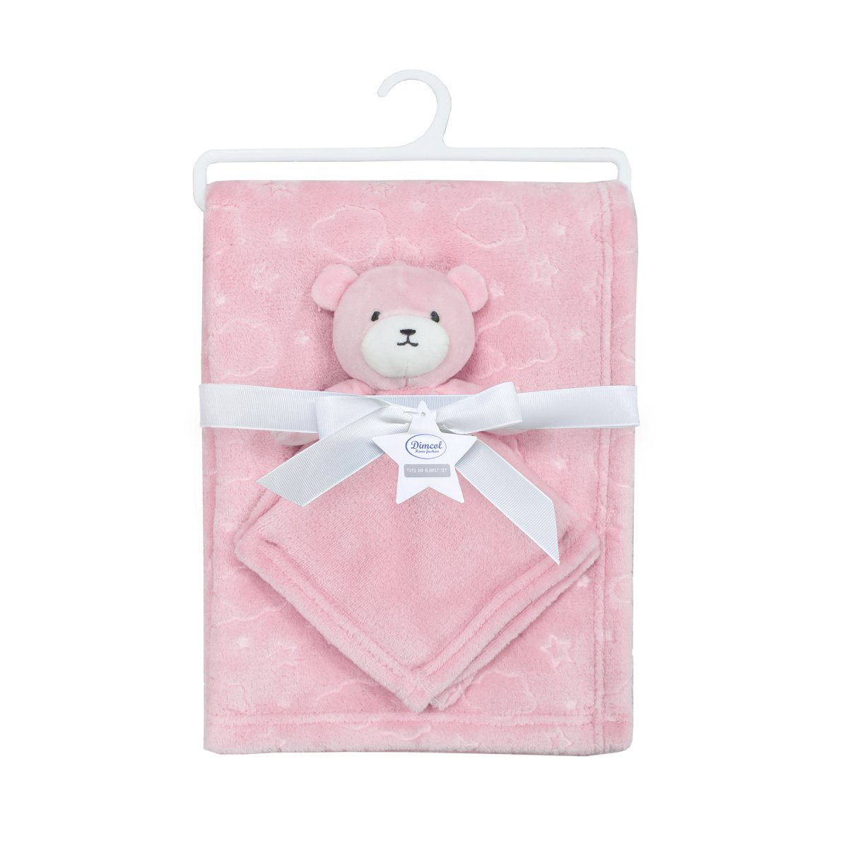 Κουβέρτα Fleece 75x100 + Πανάκι Παρηγορίας Dimcol Bear 08 (75x100)