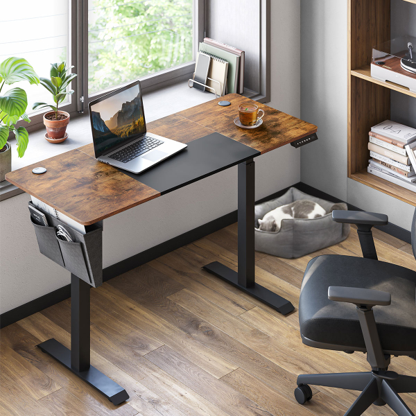 Ηλεκτρικό Γραφείο (140x60x72/120) Με Ρυθμιζόμενο Ύψος Songmics LSD016KD01