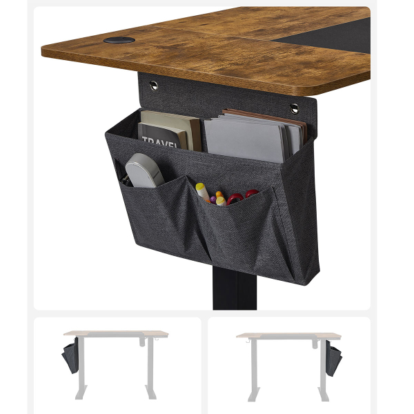 Ηλεκτρικό Γραφείο (140x60x72/120) Με Ρυθμιζόμενο Ύψος Songmics LSD016KD01