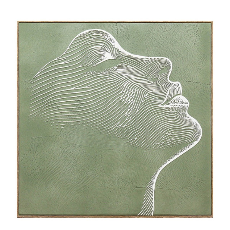 Πίνακας Με Κορνίζα (60x60) Espiel FAL416