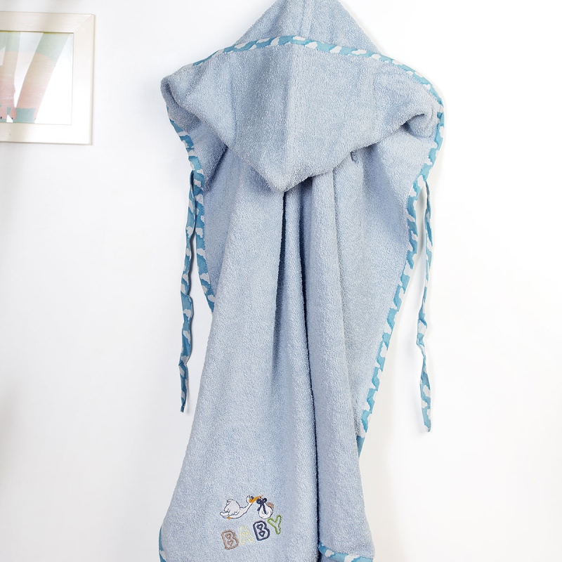 Βρεφική Κάπα (75x85) Dimcol Stork 191 Sky Blue