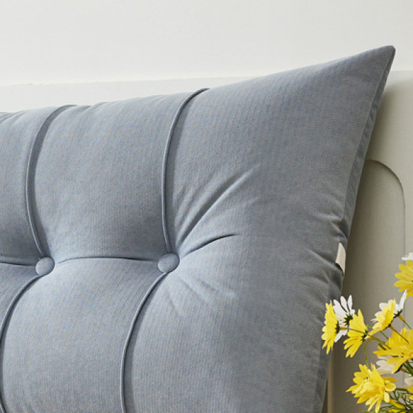 Μαξιλάρα Για Κεφαλάρι Κρεβατιού (150x18x60) Melinen Azure Grey