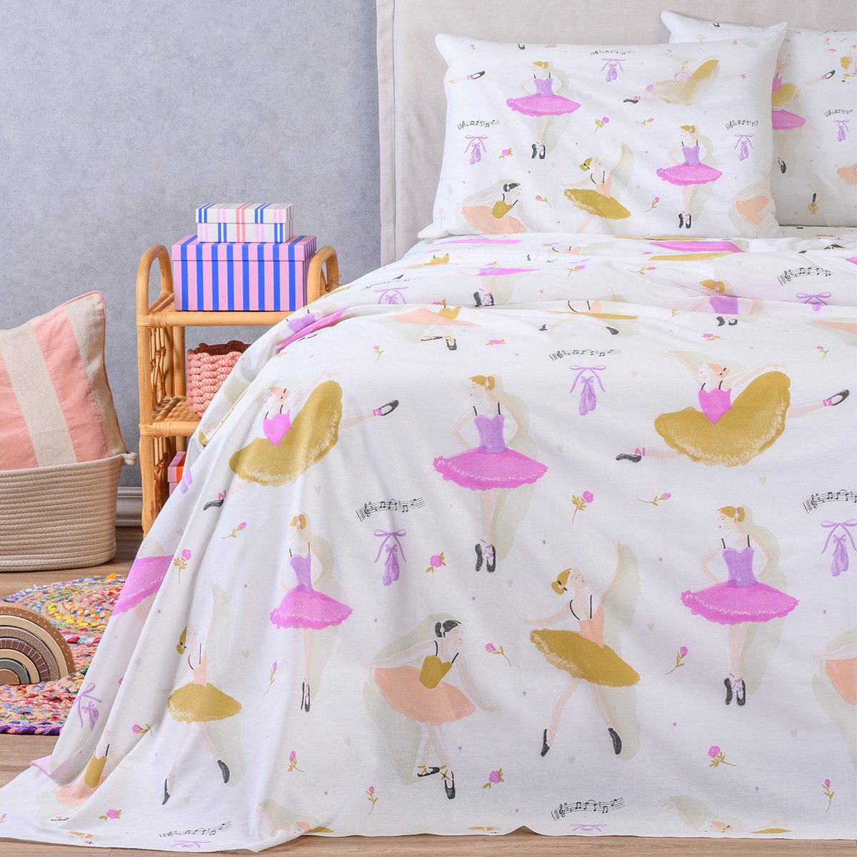 Σεντόνια Μονά (Σετ) Melinen Kids Line Dancer ΧΩΡΙΣ ΛΑΣΤΙΧΟ 170x270 ΧΩΡΙΣ ΛΑΣΤΙΧΟ 170x270