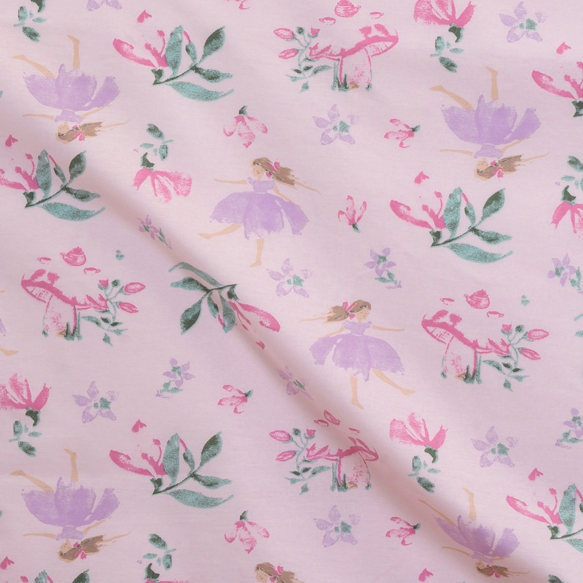Σεντόνια Μονά (Σετ) Melinen Kids Line Fairytale Χωρις Λαστιχο 170X270 Home Παιδικά Λευκά Είδη Spitishop