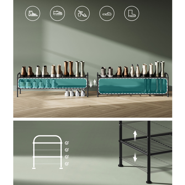 Παπουτσοθήκη 10 Θέσεων (114x28x35) Songmics LMR121B01