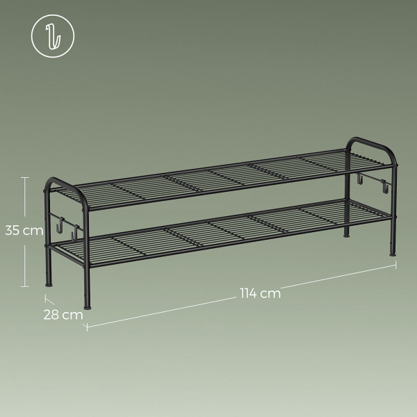 Παπουτσοθήκη 10 Θέσεων (114x28x35) Songmics LMR121B01