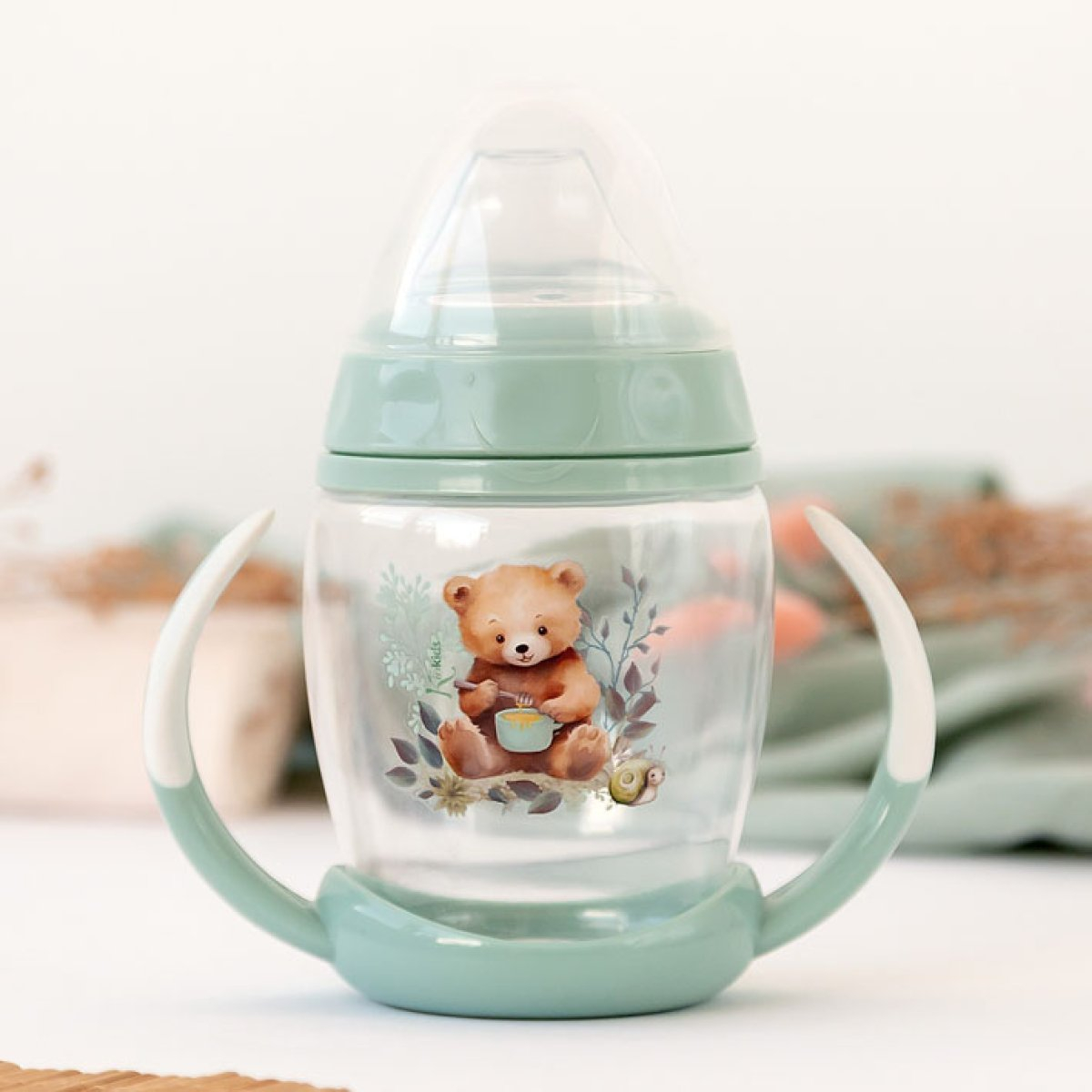 Ποτήρι Εκπαιδευτικό 270ml Kiokids Little Bear 3781