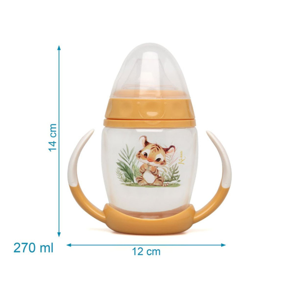 Ποτήρι Εκπαιδευτικό 270ml Kiokids Λιονταράκι 6336