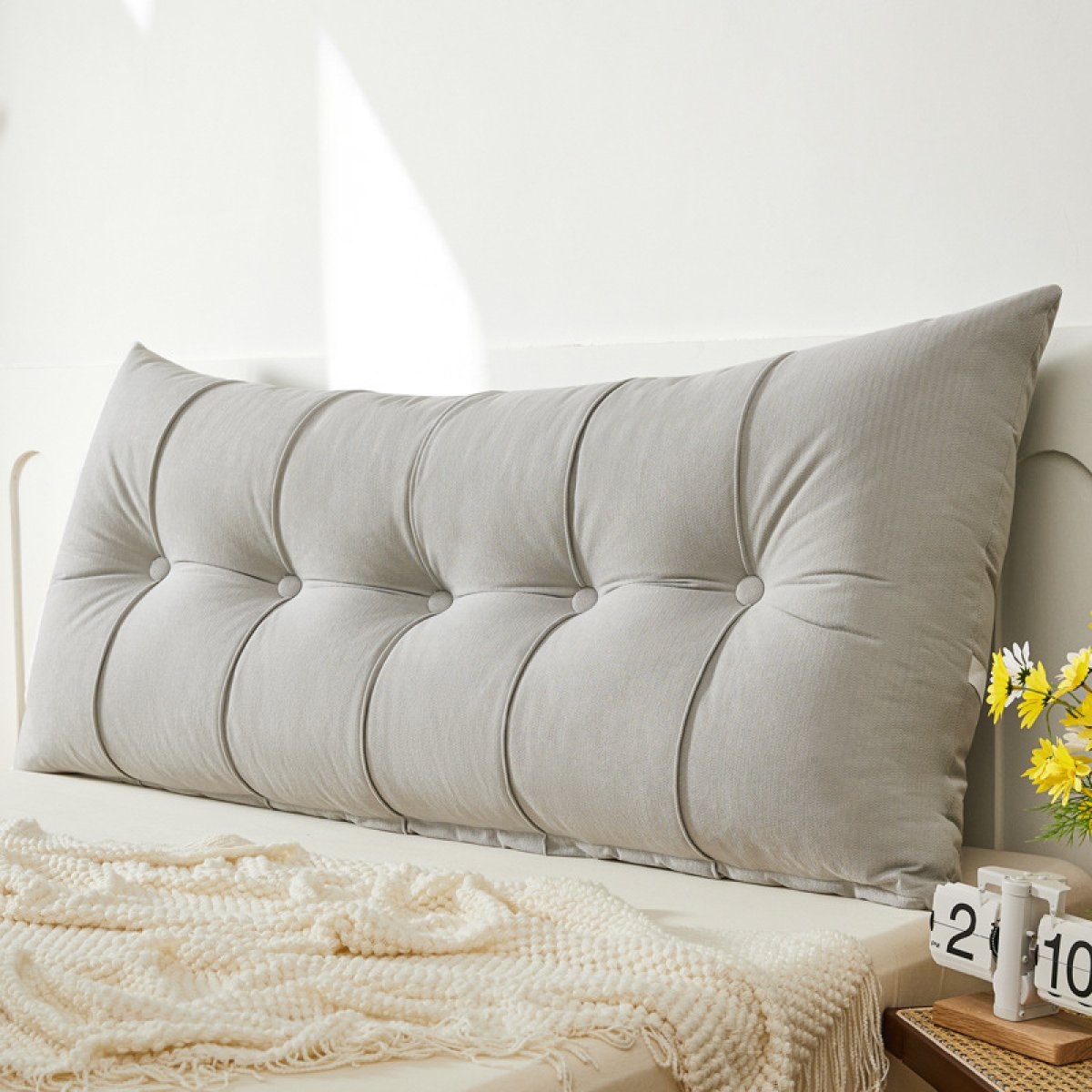 Μαξιλάρα Για Κεφαλάρι Κρεβατιού (150x18x60) Melinen Azure Ice